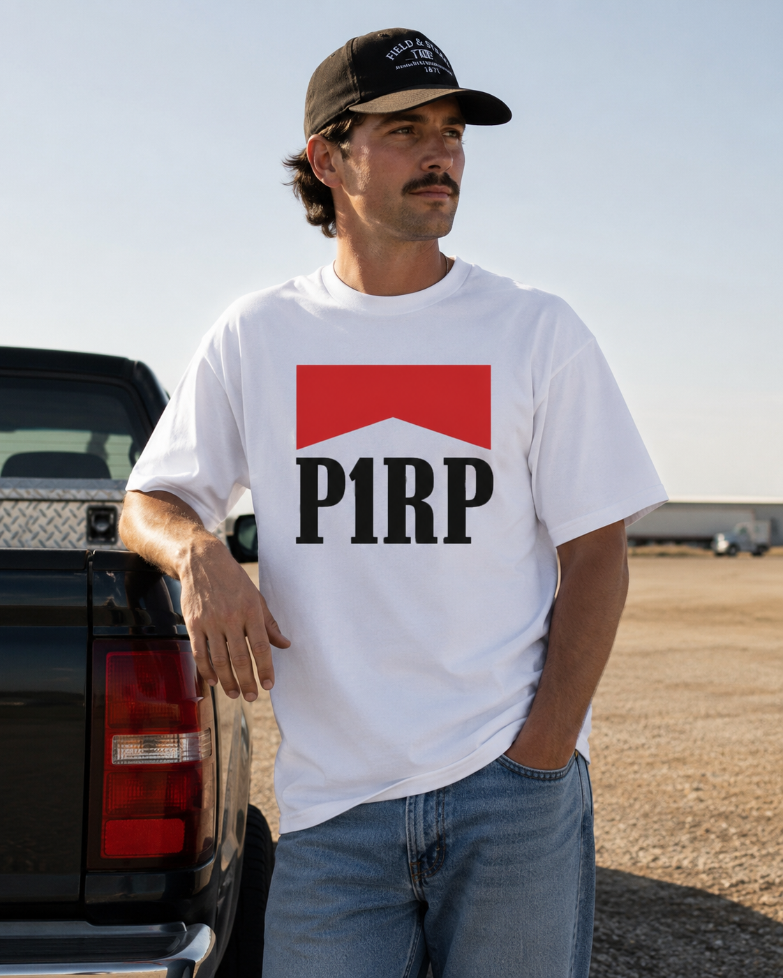 P1 Race Products Mens Tee - Legendary Design (SM04WH-)