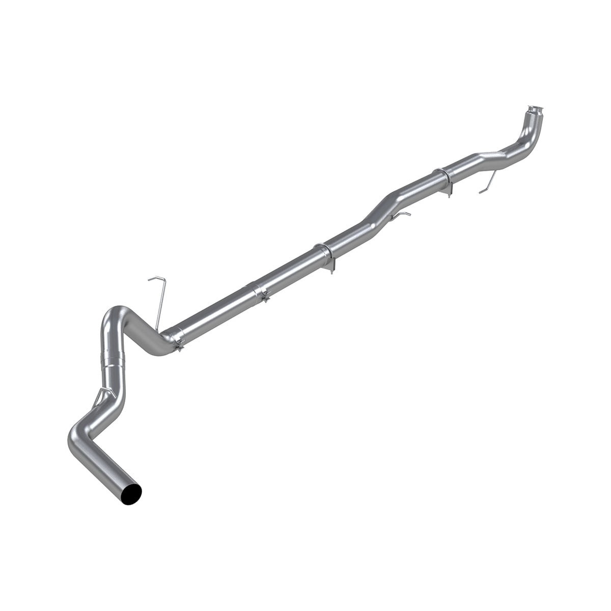 2011-2015 GM Duramax 2500/3500 4" Down Pipe Back w/o Muffler (C6044PLM)