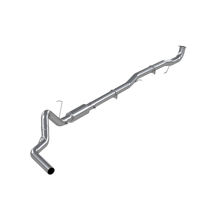 2015.5-2016 GM Duramax 2500/3500 4" Down Pipe Back with Muffler (C6045P)