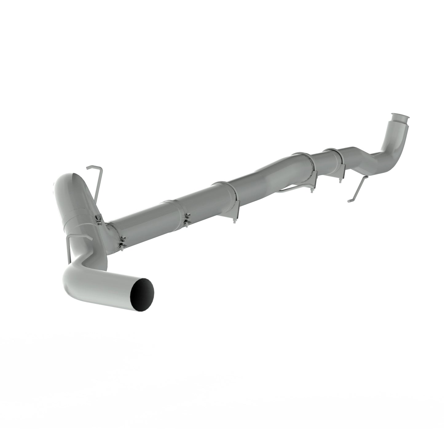 2011-2015 GM Duramax 2500/3500 5" Down Pipe Back w/o Muffler T409 (C6048SLM)