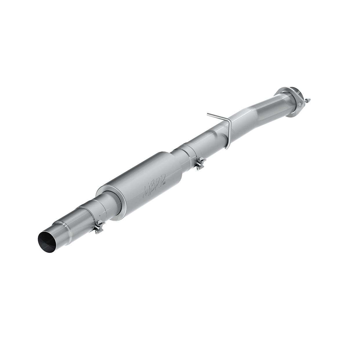 2008-2010 Ford Powerstroke F250/350/450 4" Race Pipe with Muffler (CFAL464)