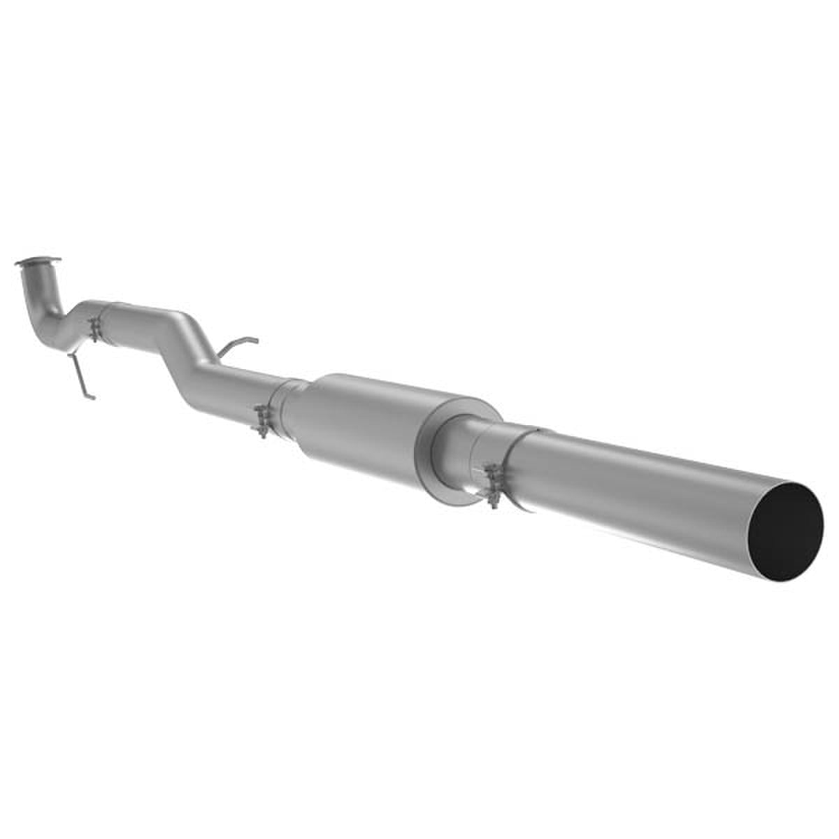 2015.5-2016 GM Duramax 2500/3500 4" Race Pipe with Muffler (CGMAL431)