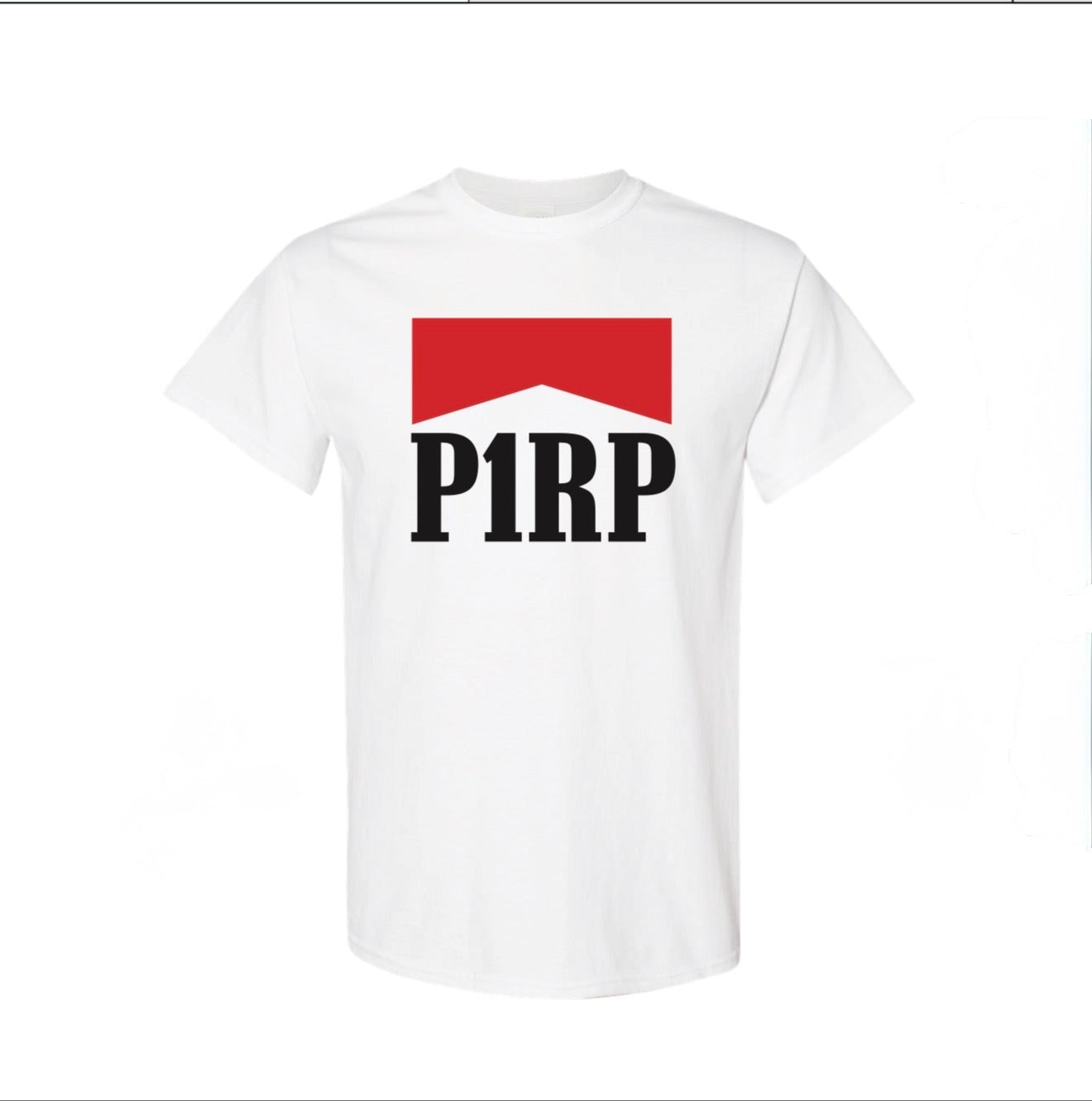 P1 Race Products Mens Marlboro Tee - White