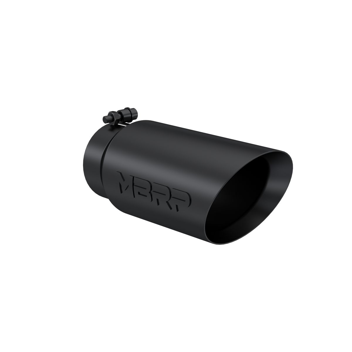 MBRP T5053BLK - Black Coated - Diesel Exhaust Tip - 4" Inlet - 5" OD - Armor BLK product image
