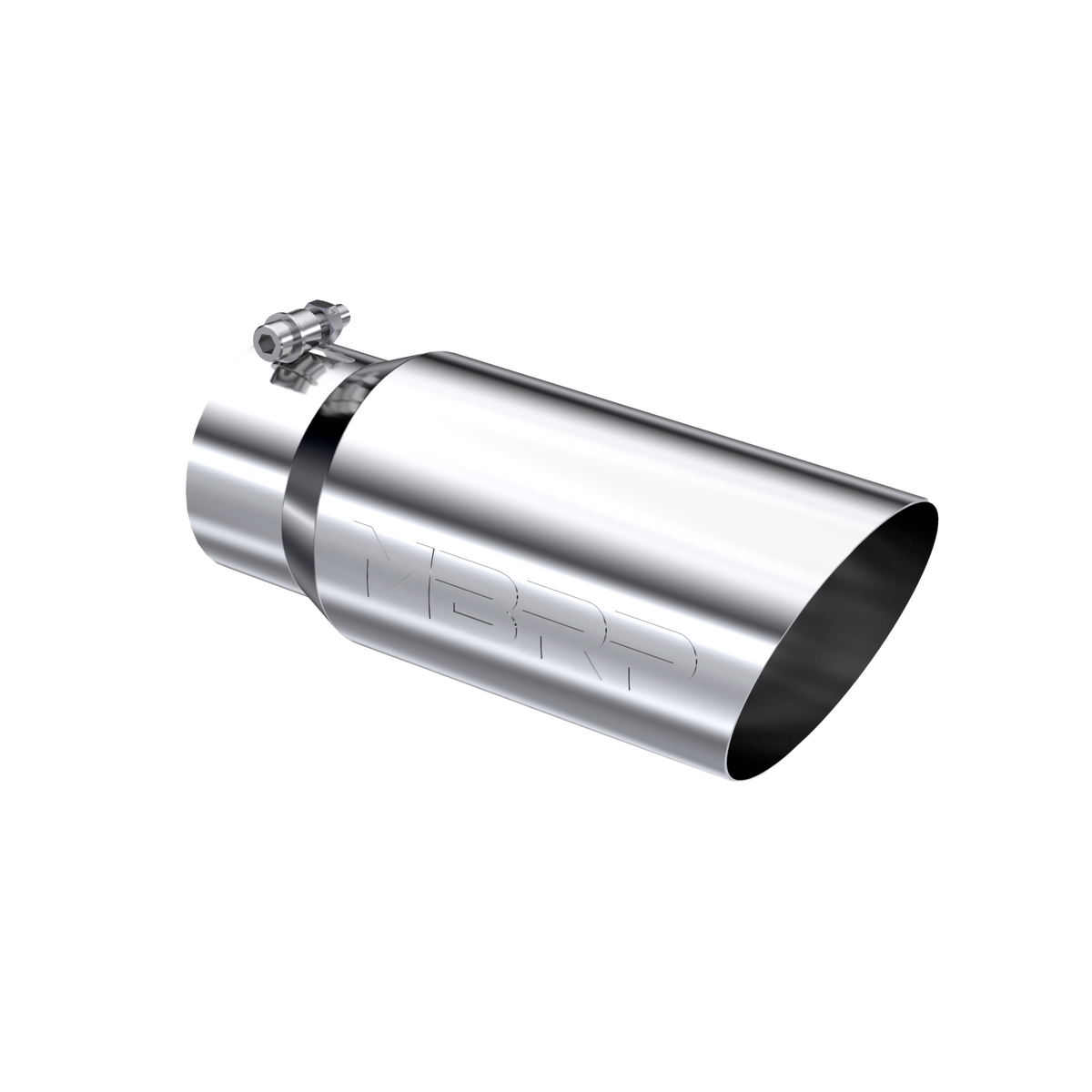 MBRP T5052 - T304 Stainless Steel - Diesel Exhaust Tip - 4" Inlet - 5" OD - Armor Pro product image