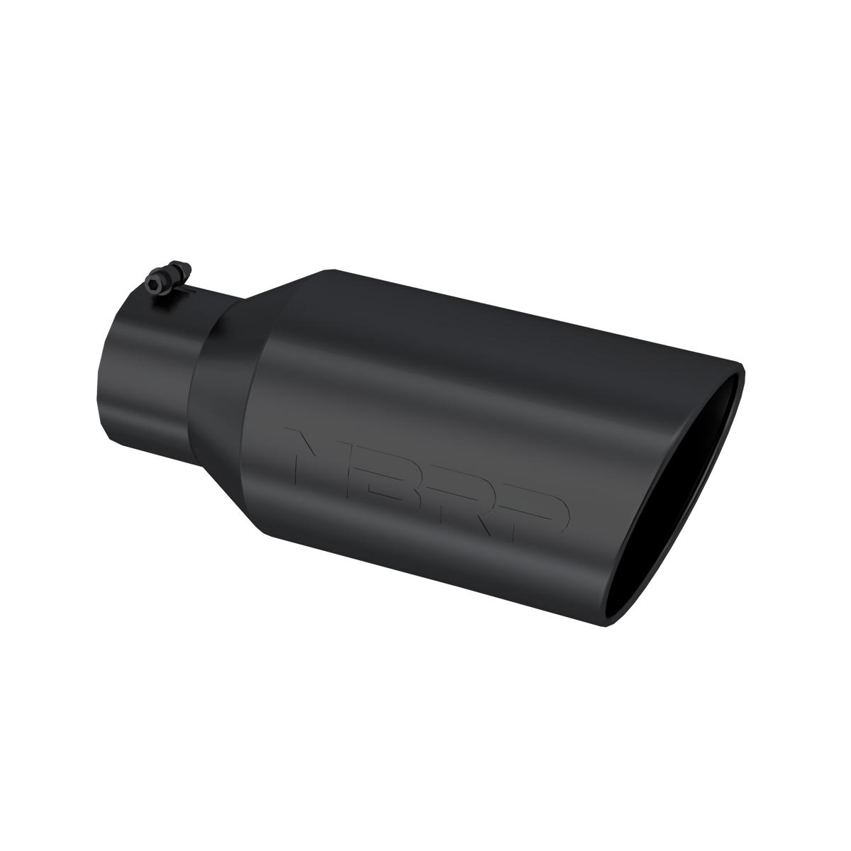 MBRP T5129BLK - Black Coated - Diesel Exhaust Tip - 5" Inlet - 8" OD - Armor BLK product image