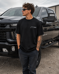 P1 Race Products Mens Tee - Stating the facts (SM03BLK-)
