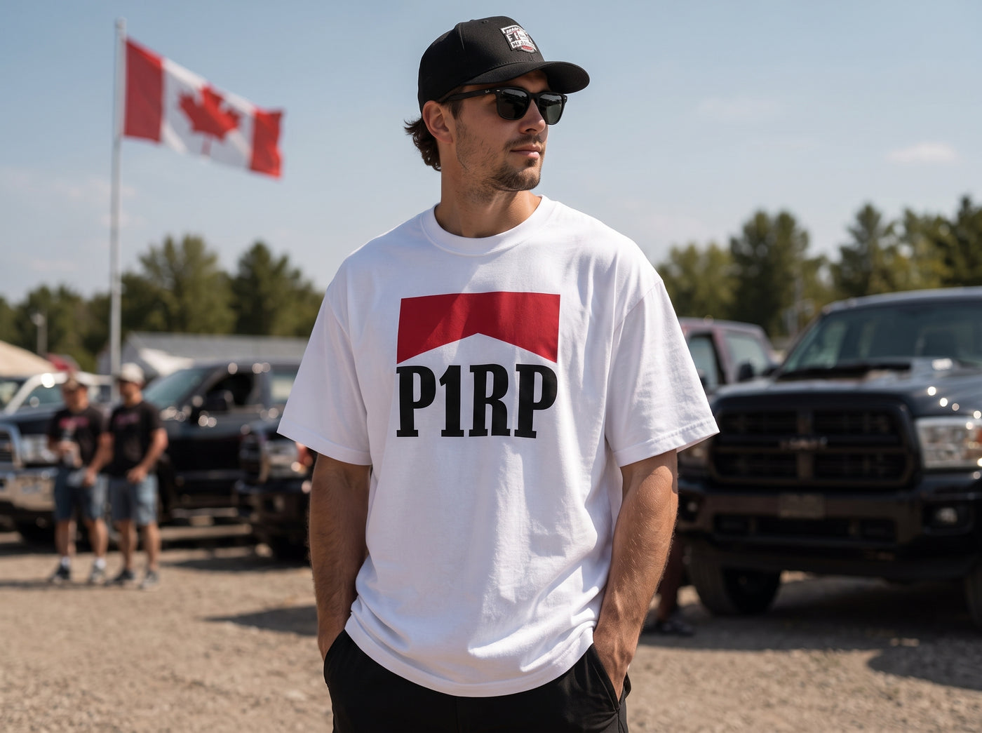 P1 Race Products Mens Tee - Legendary Design (SM04WH-)