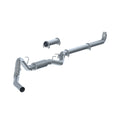 2007-2010 GM Duramax 2500/3500 4" Down Pipe Back with Muffler (C6004P)