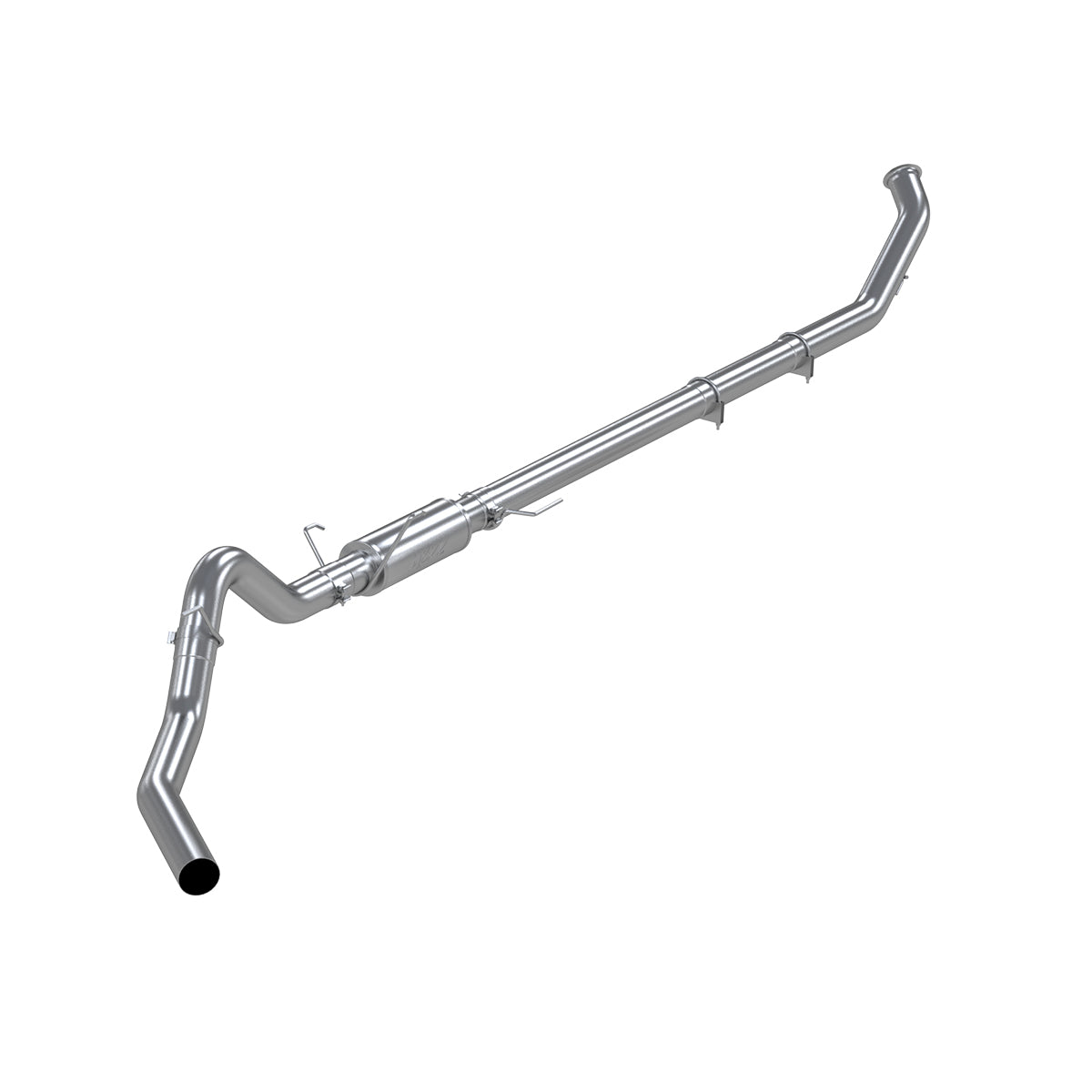 2007-2009 Cummins 2500/3500 4" Turbo Back with Muffler (C6126P)