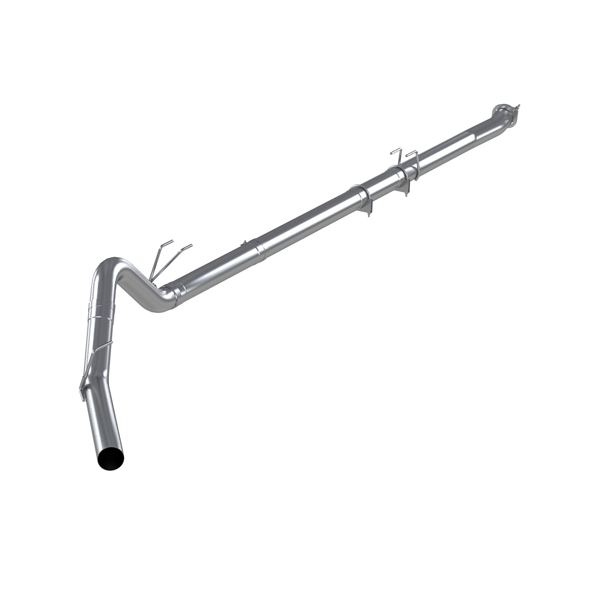 2011-2016 Ford Powerstroke F250/350/450 4" Down Pipe Back w/o Muffler T409 (C6260SLM)