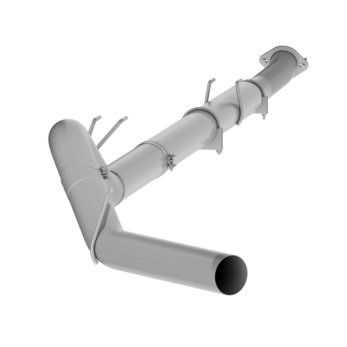 2011-2019 Ford Powerstroke F250/350/450 5" Down Pipe Back w/o Muffler (C6280PLM)