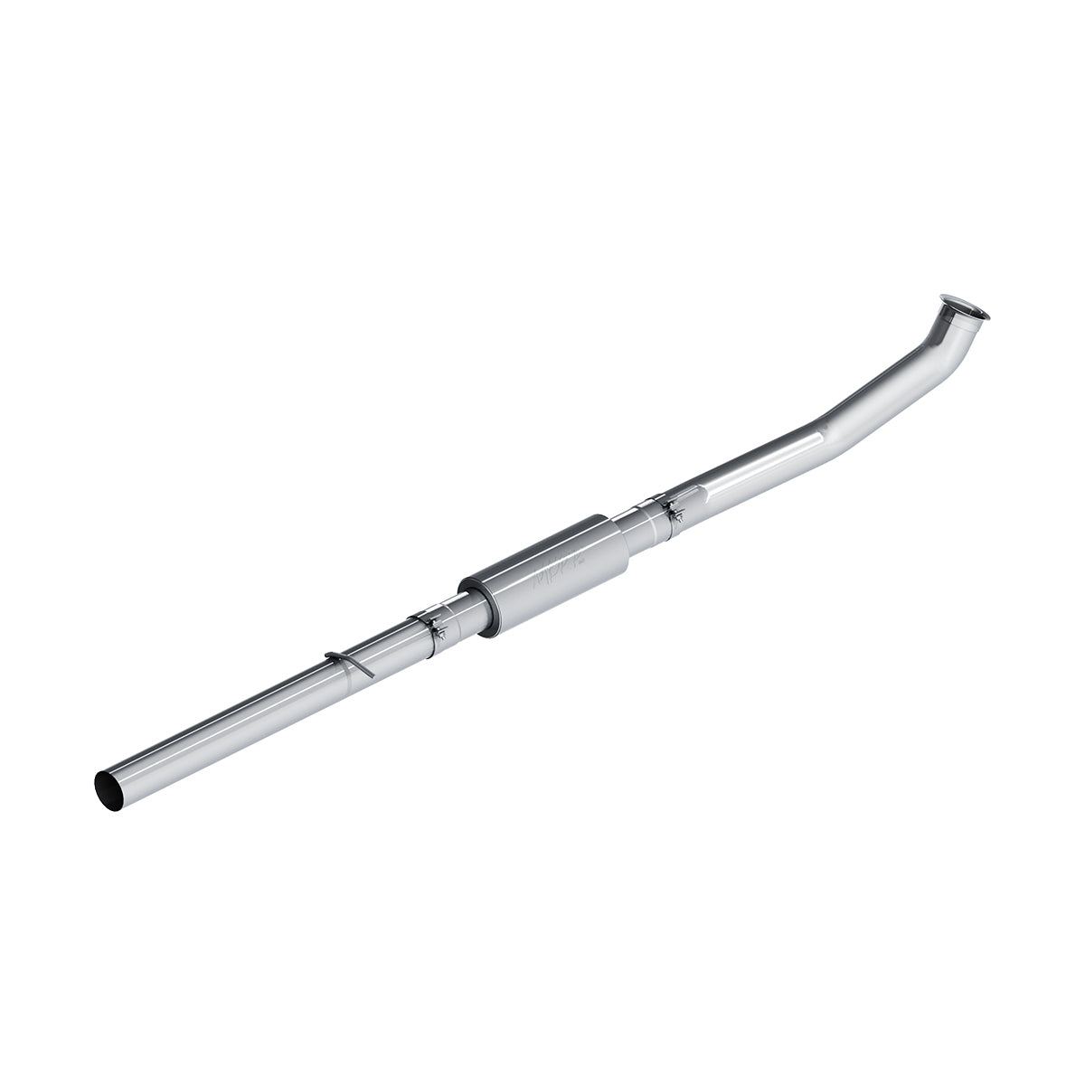 2007.5-2012 RAM Cummins 2500/3500 4" Race Pipe with Muffler (CDAL443)