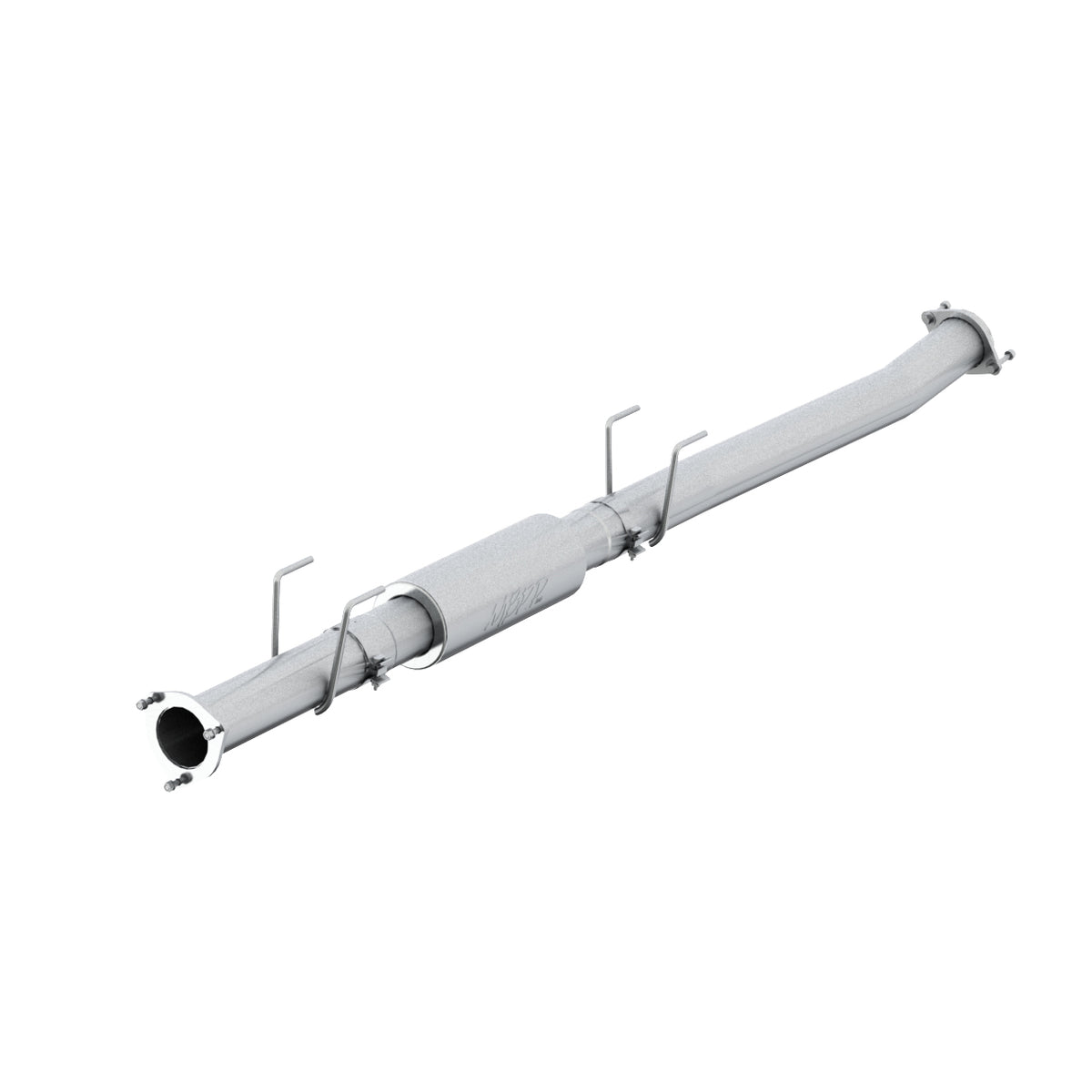 2017-2019 Ford Powerstroke F250/350/450 4" Race Pipe with Muffler (CFAL463)