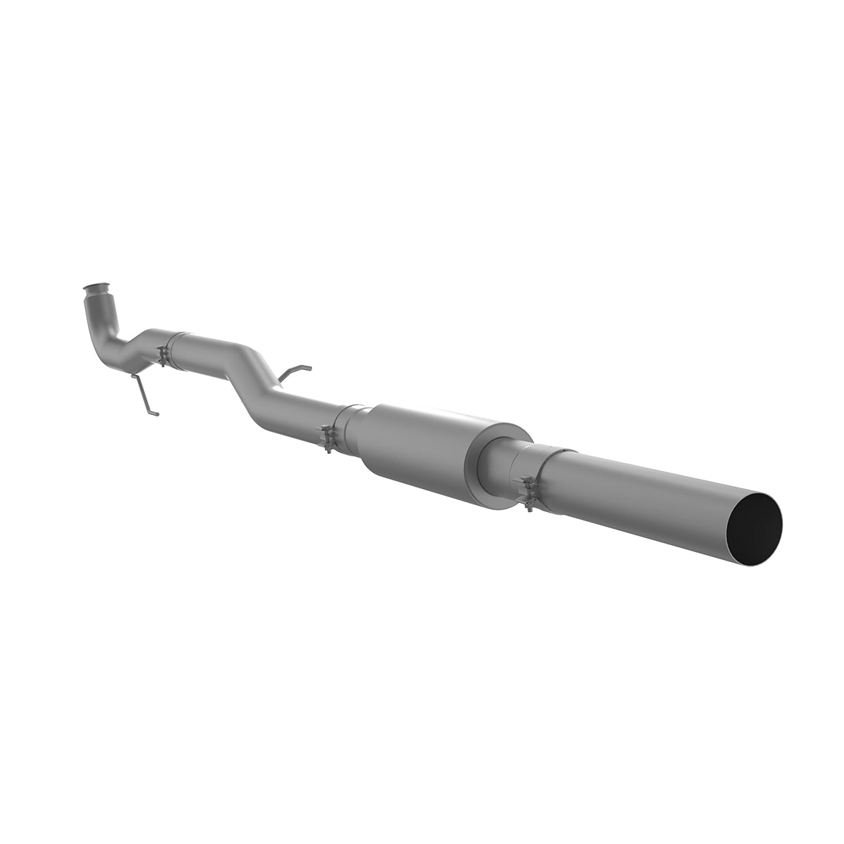 2011-2015 GM Duramax 2500/3500 4" Race Pipe with Muffler (CGMAL432)