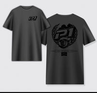 P1 Race Products Mens Love your Country Tee - Black