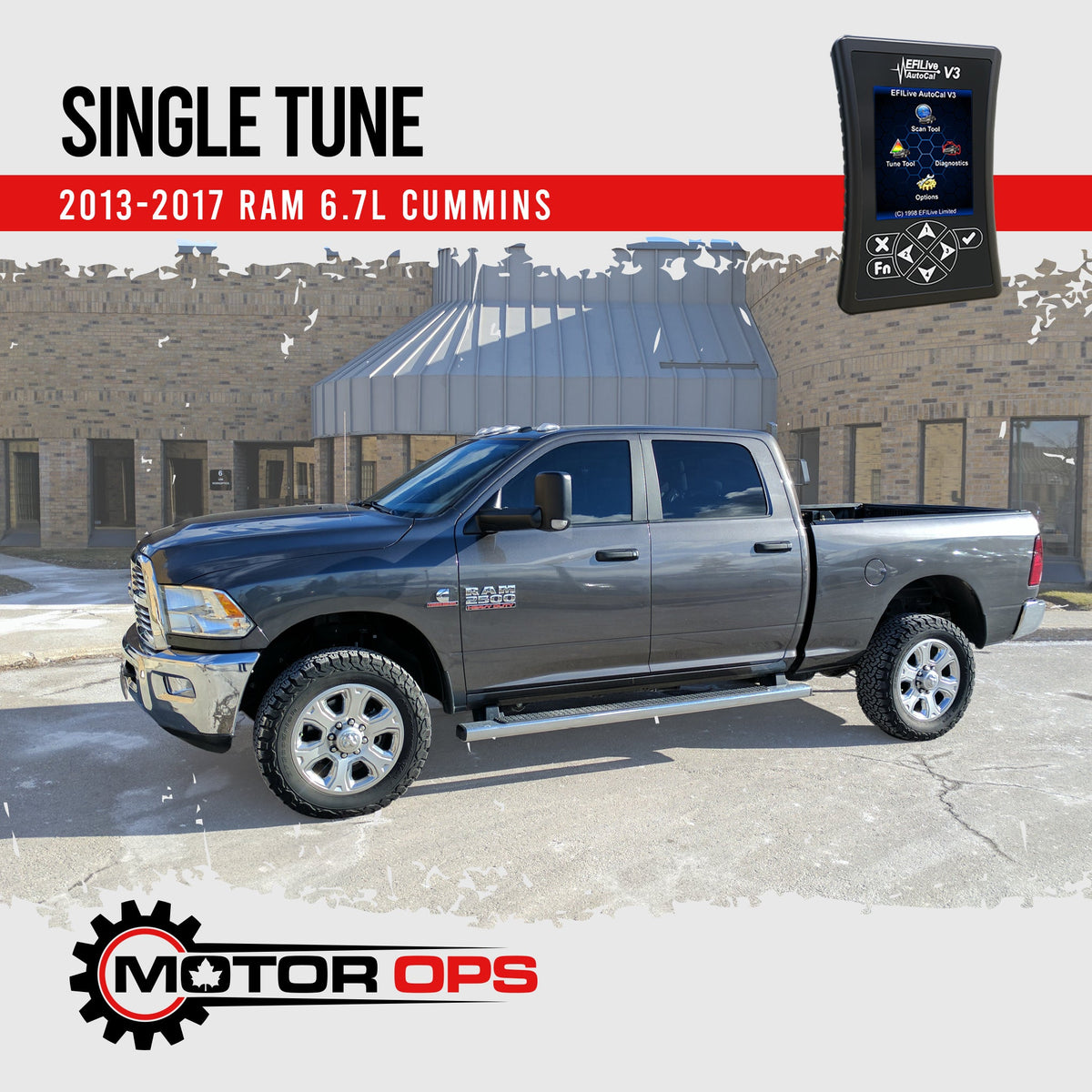Single Tune for 2013-2017 RAM 6.7L Cummins