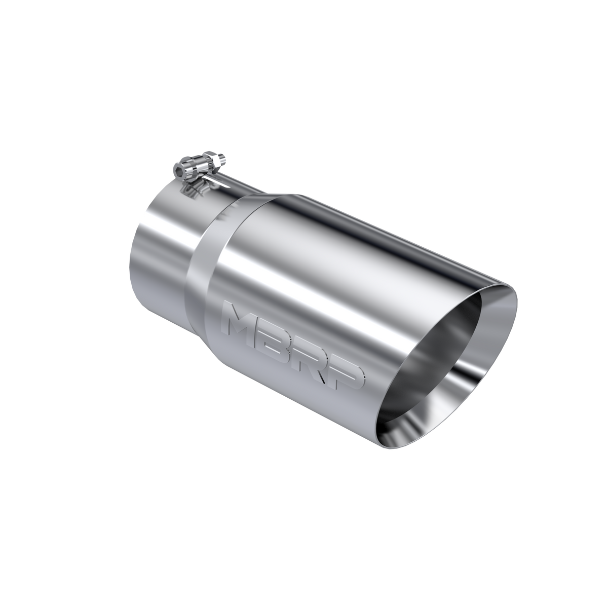 MBRP T5074 - T304 Stainless Steel - Diesel Exhaust Tip - 5" Inlet - 6" OD - Armor Pro product image