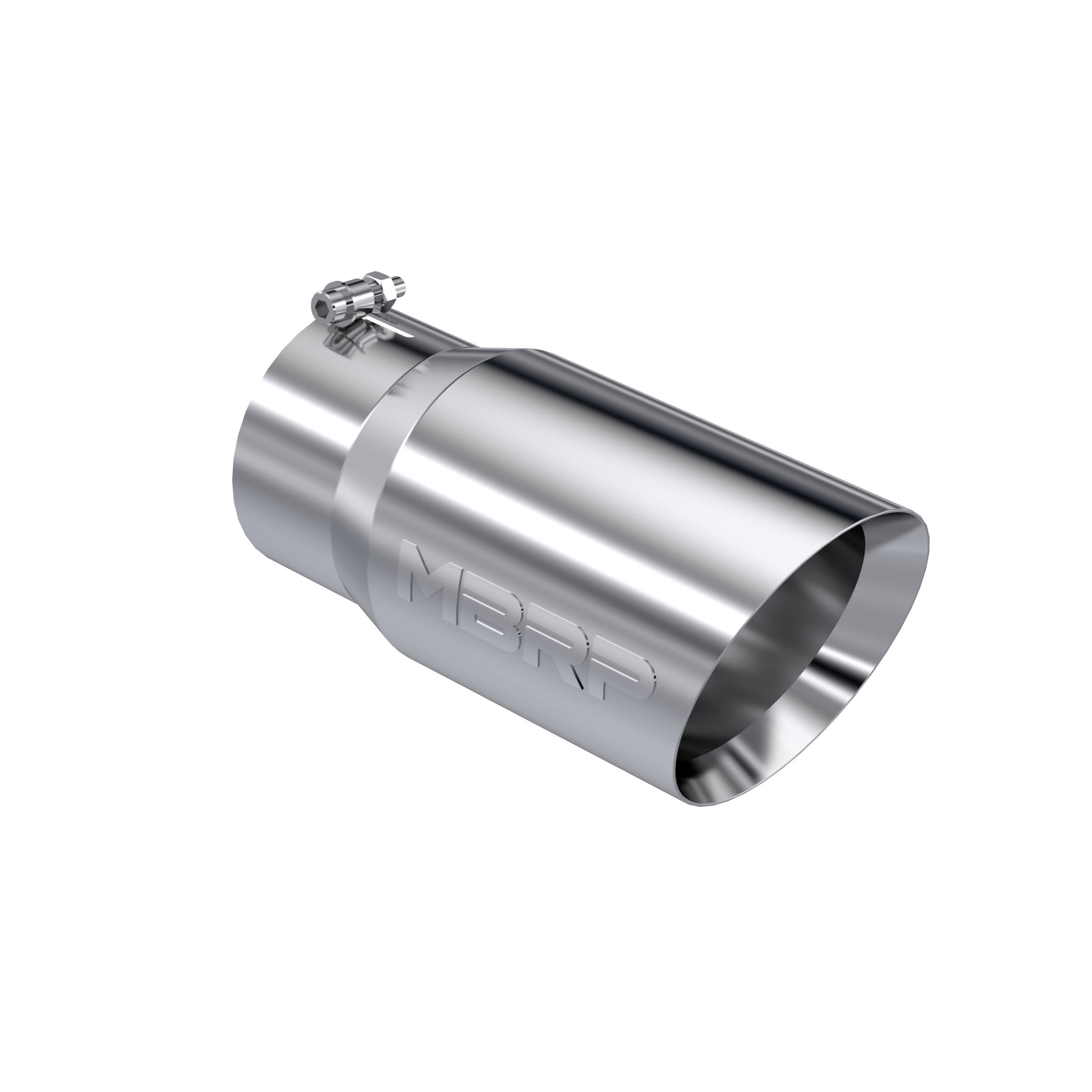 MBRP T5074 - T304 Stainless Steel - Diesel Exhaust Tip - 5" Inlet - 6" OD - Armor Pro product image