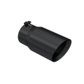 MBRP T5074BLK - Black Coated - Diesel Exhaust Tip - 5" Inlet - 6" OD - Armor BLK product image