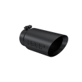 MBRP T5053BLK - Black Coated - Diesel Exhaust Tip - 4" Inlet - 5" OD - Armor BLK product image