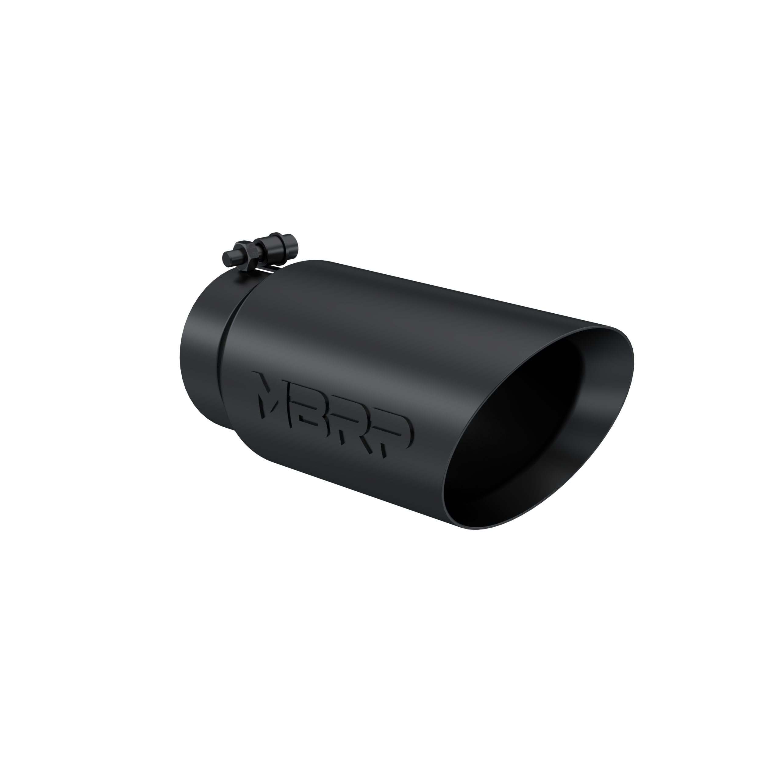 MBRP T5053BLK - Black Coated - Diesel Exhaust Tip - 4" Inlet - 5" OD - Armor BLK product image