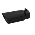 MBRP T5051BLK - Black Coated - Diesel Exhaust Tip - 4" Inlet - 5" OD - Armor BLK product image