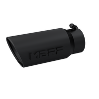 MBRP T5051BLK - Black Coated - Diesel Exhaust Tip - 4" Inlet - 5" OD - Armor BLK product image