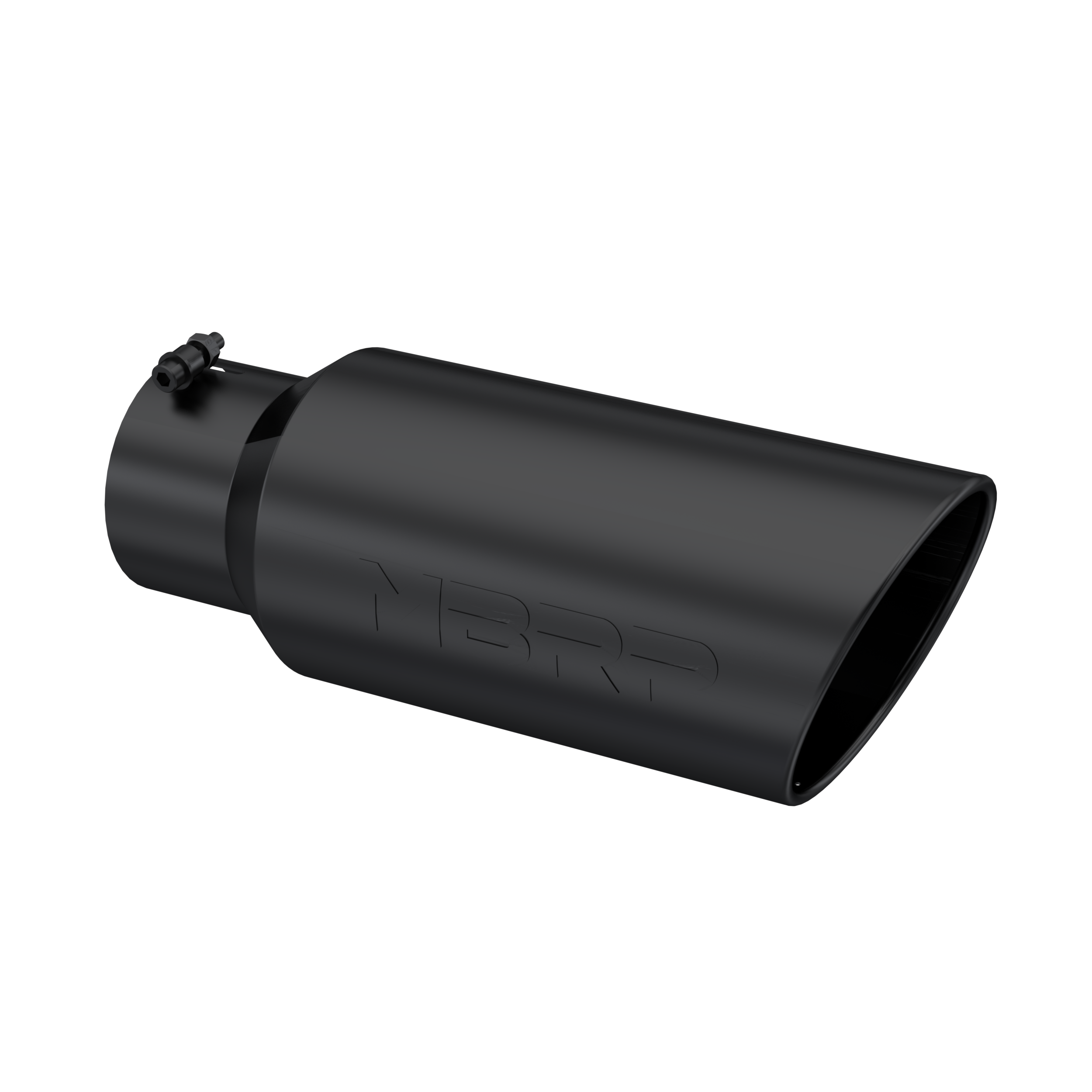 MBRP T5127BLK - Black Coated - Diesel Exhaust Tip - 5" Inlet - 7" OD - Armor BLK product image