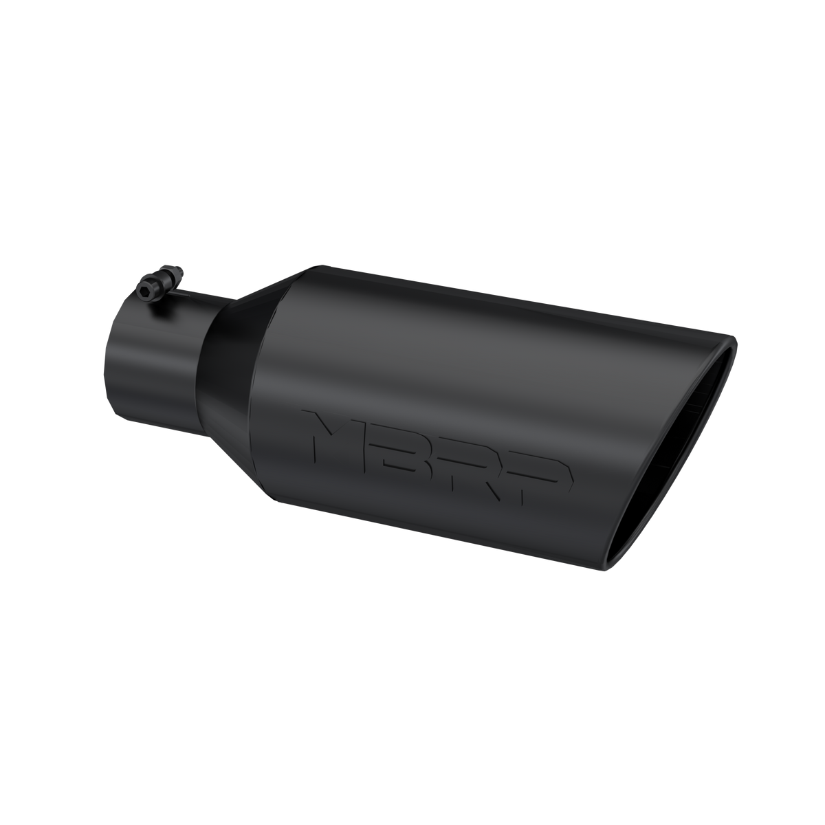 MBRP T5126BLK - Black Coated - Diesel Exhaust Tip - 4" Inlet - 7" OD - Armor BLK product image