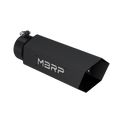 MBRP T5164BLK - Black Coated - Diesel Exhaust Tip - 4" Inlet - 5" OD - Armor BLK product image