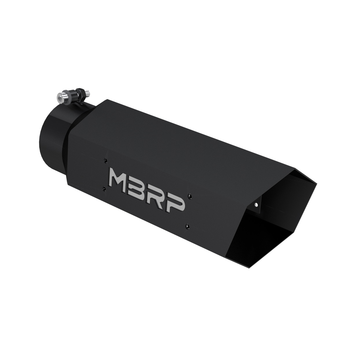MBRP T5164BLK - Black Coated - Diesel Exhaust Tip - 4" Inlet - 5" OD - Armor BLK product image