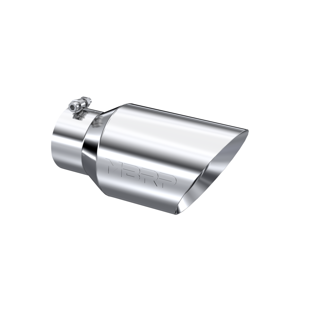 MBRP T5072 - T304 Stainless Steel - Diesel Exhaust Tip - 4" Inlet - 6" OD - Armor Pro product image