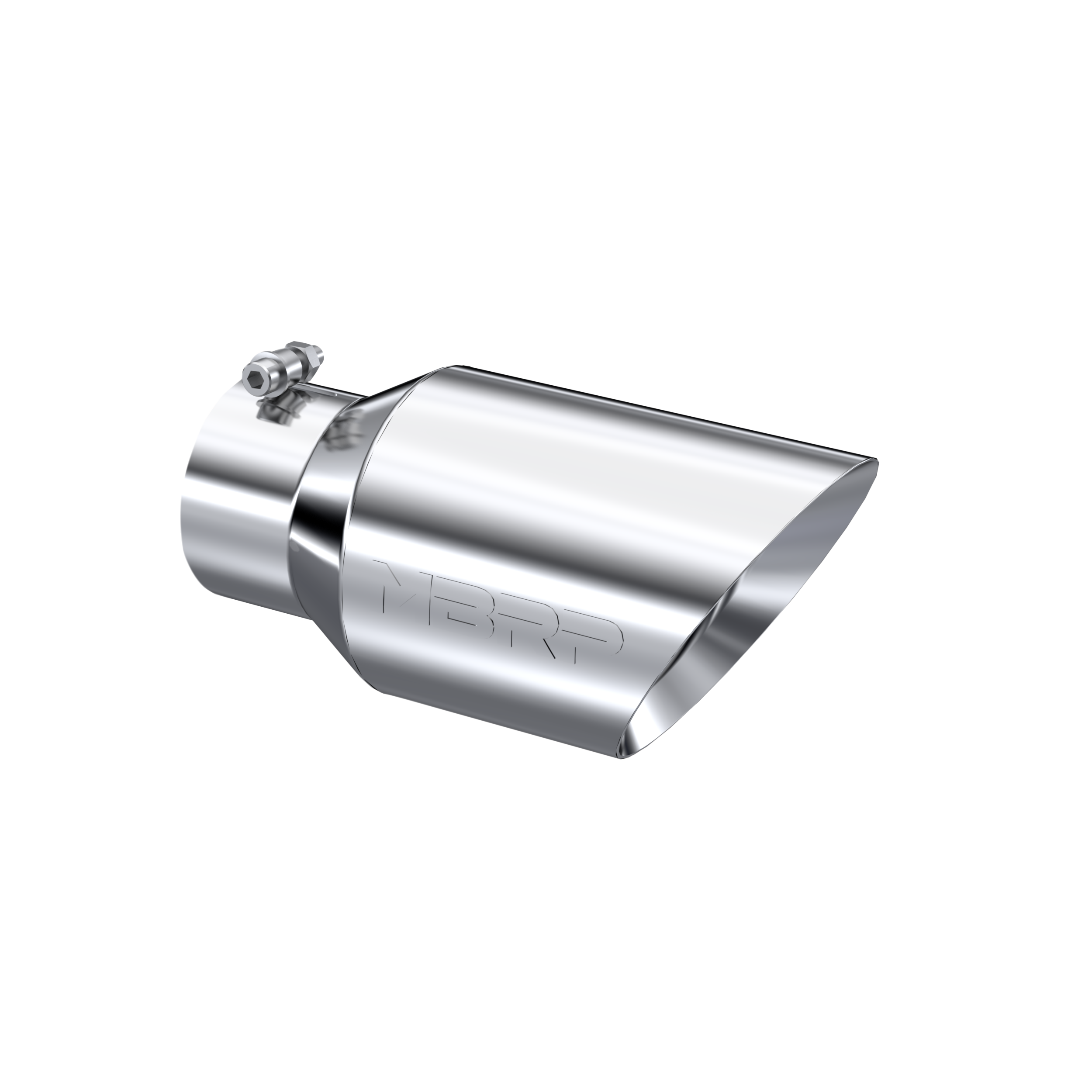 MBRP T5072 - T304 Stainless Steel - Diesel Exhaust Tip - 4" Inlet - 6" OD - Armor Pro product image
