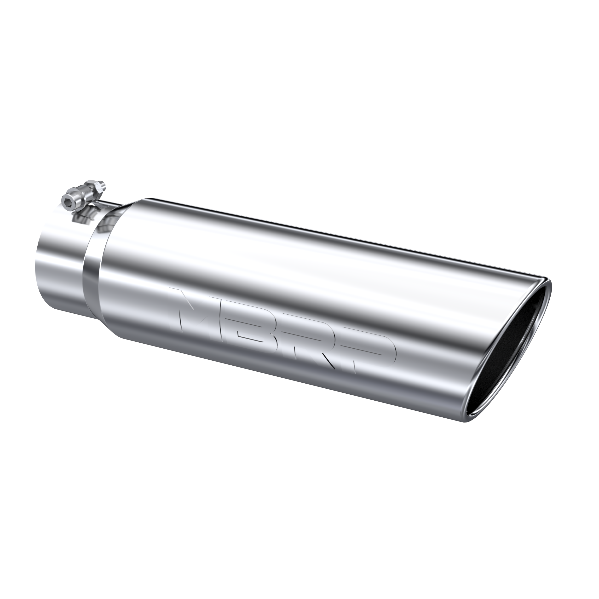MBRP T5124 - T304 Stainless Steel - Diesel Exhaust Tip - 4" Inlet - 5" OD - Armor Pro product image