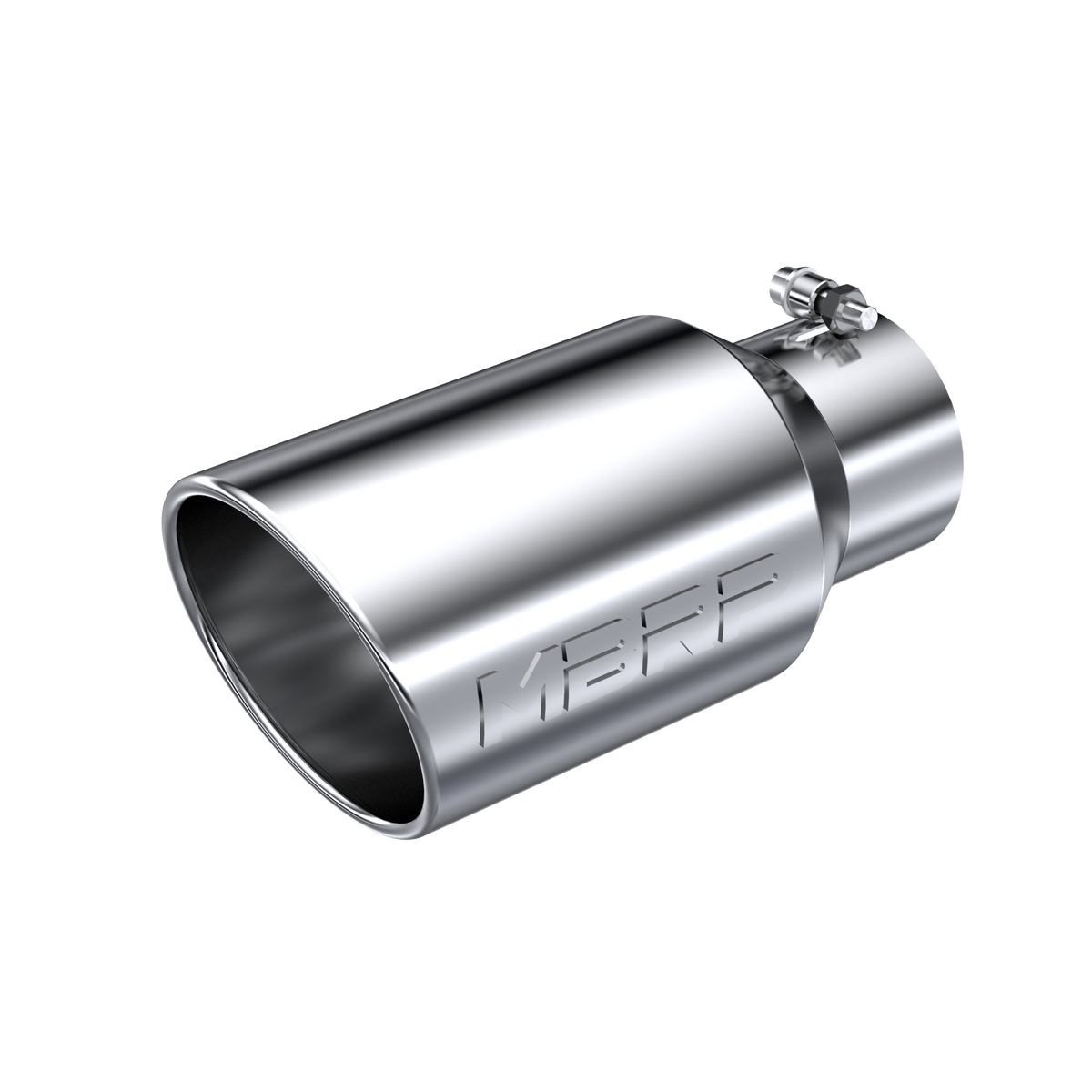 MBRP T5073 - T304 Stainless Steel - Diesel Exhaust Tip - 4" Inlet - 6" OD - Armor Pro product image