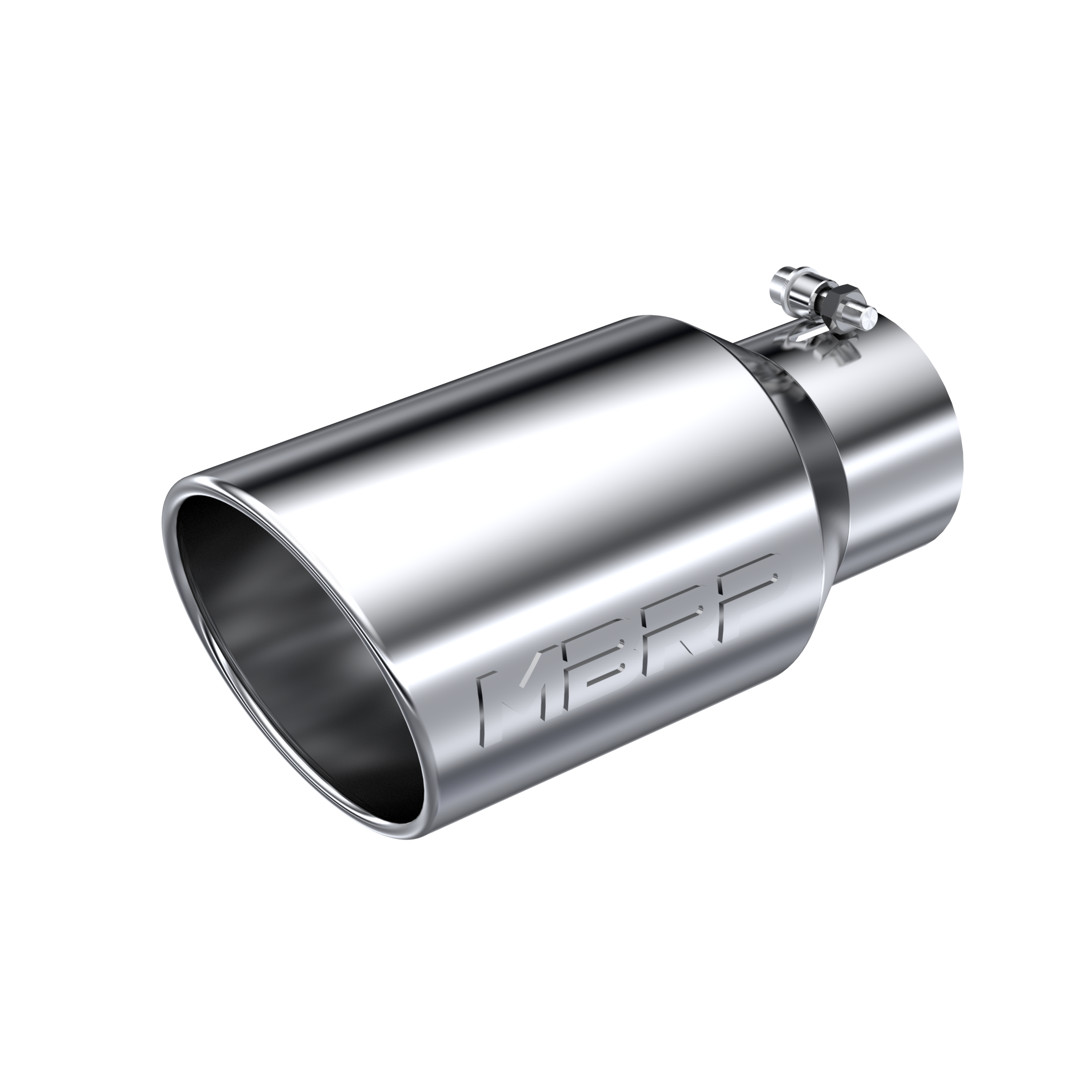 MBRP T5073 - T304 Stainless Steel - Diesel Exhaust Tip - 4" Inlet - 6" OD - Armor Pro product image