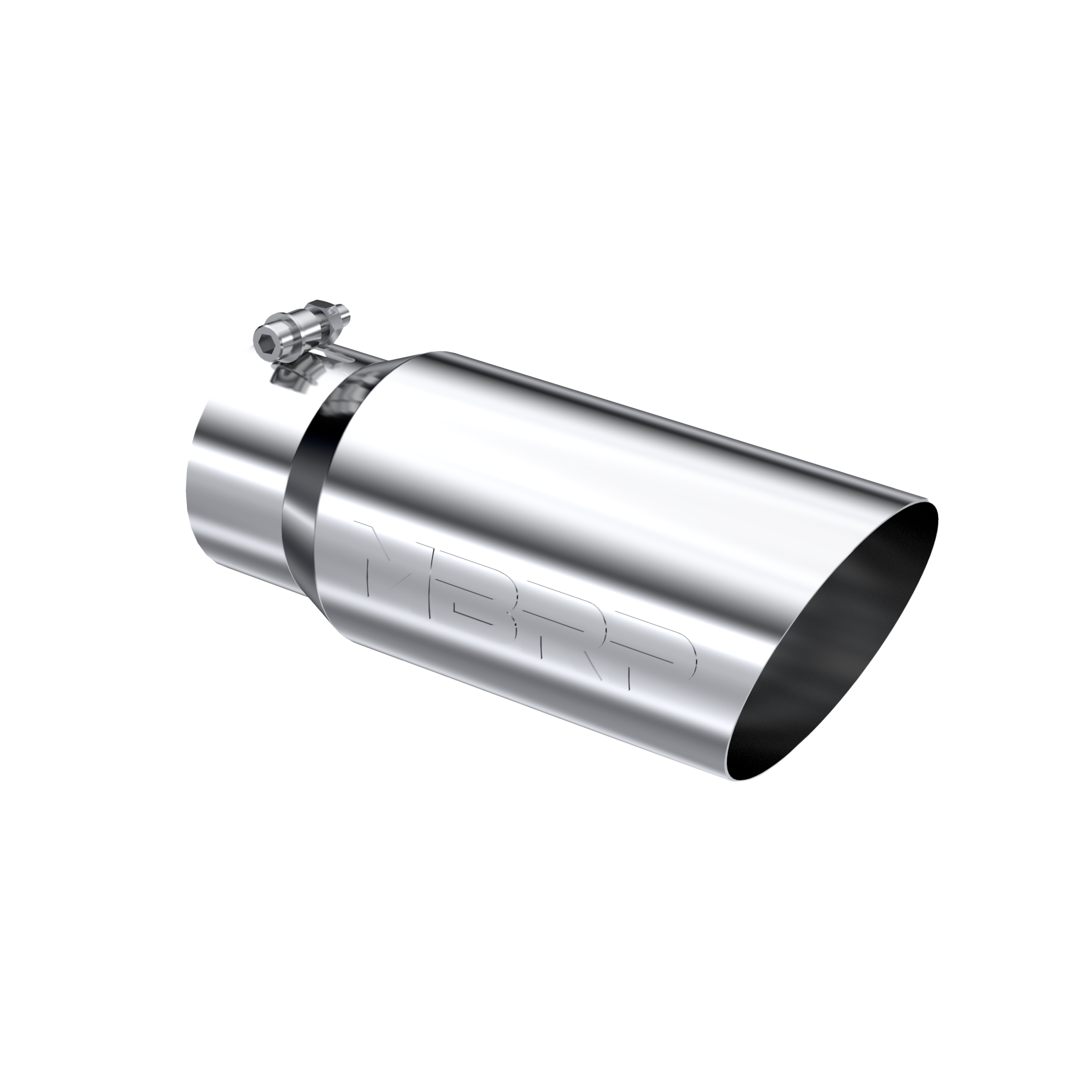 MBRP T5052 - T304 Stainless Steel - Diesel Exhaust Tip - 4" Inlet - 5" OD - Armor Pro product image