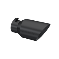 MBRP T5072BLK - Black Coated - Diesel Exhaust Tip - 4" Inlet - 6" OD - Armor BLK product image