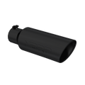 MBRP T5130BLK - Black Coated - Diesel Exhaust Tip - 4" Inlet - 6" OD - Armor BLK product image