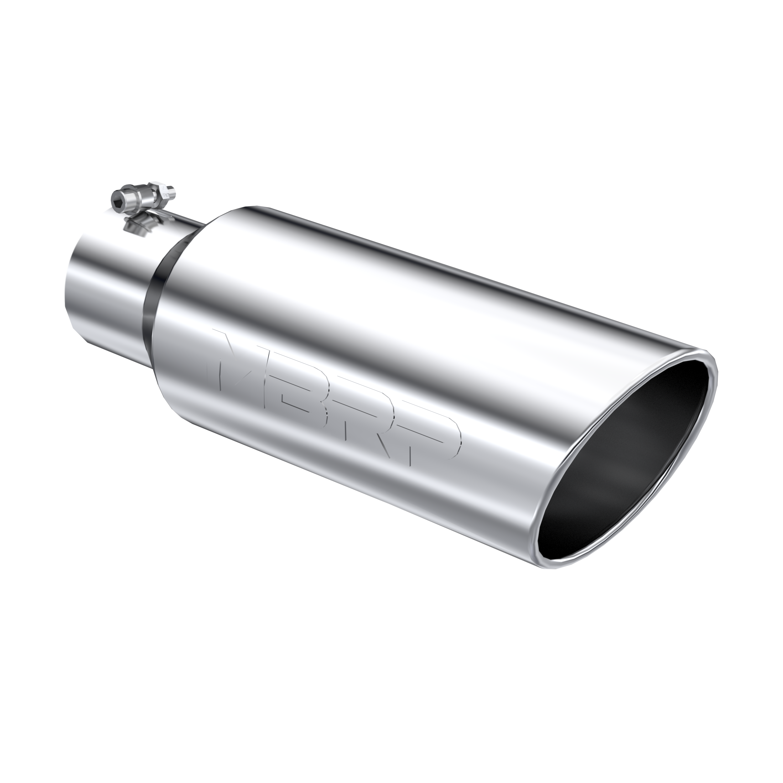 MBRP T5130 - T304 Stainless Steel - Diesel Exhaust Tip - 4" Inlet - 6" OD - Armor Pro product image