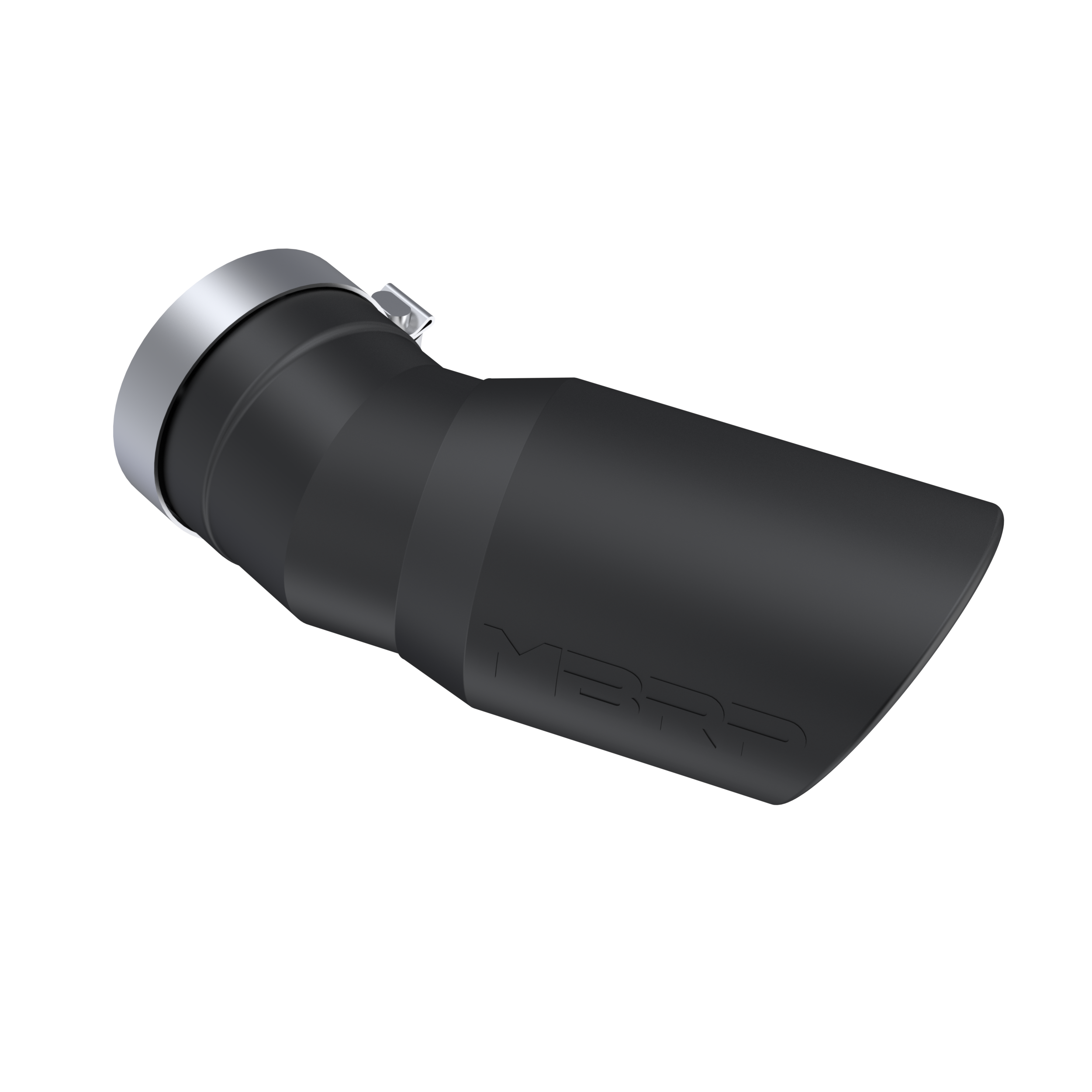 MBRP T5154BLK - Black Coated - Diesel Exhaust Tip - 5" Inlet - 6" OD - Armor BLK product image