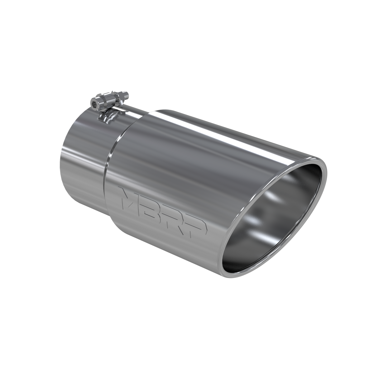 MBRP T5075 - T304 Stainless Steel - Diesel Exhaust Tip - 5" Inlet - 6" OD - Armor Pro product image