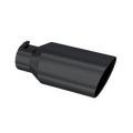 MBRP T5129BLK - Black Coated - Diesel Exhaust Tip - 5" Inlet - 8" OD - Armor BLK product image