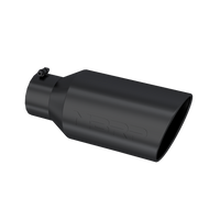 MBRP T5129BLK - Black Coated - Diesel Exhaust Tip - 5" Inlet - 8" OD - Armor BLK product image