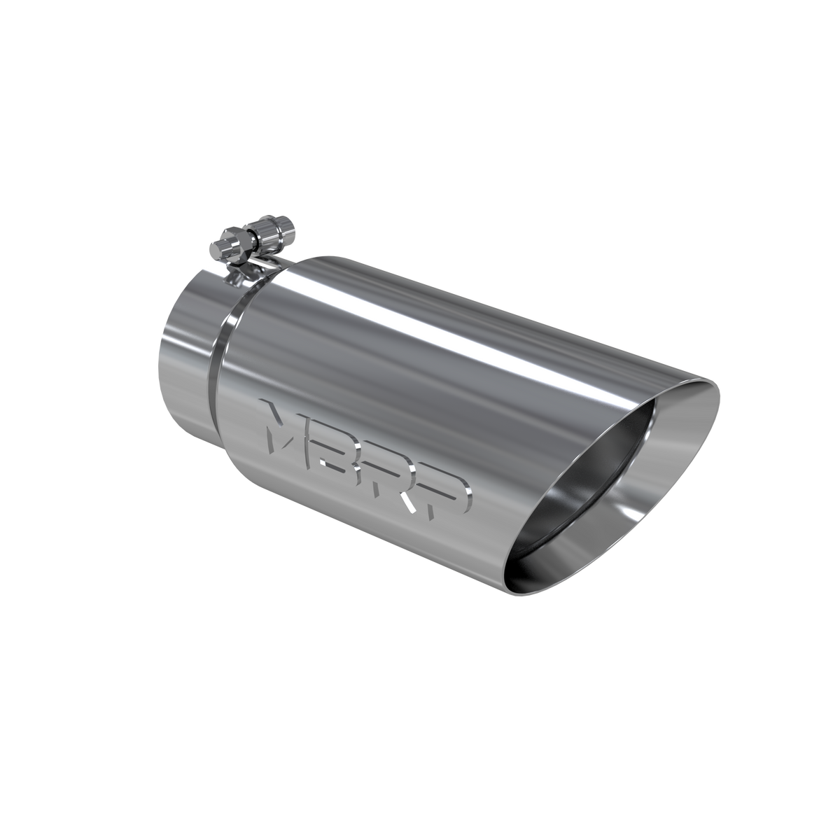 MBRP T5053 - T304 Stainless Steel - Diesel Exhaust Tip - 4" Inlet - 5" OD - Armor Pro product image