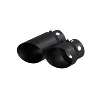 MBRP T5111BLK - Black Coated - Diesel Exhaust Tip - 4" Inlet - Armor BLK product image