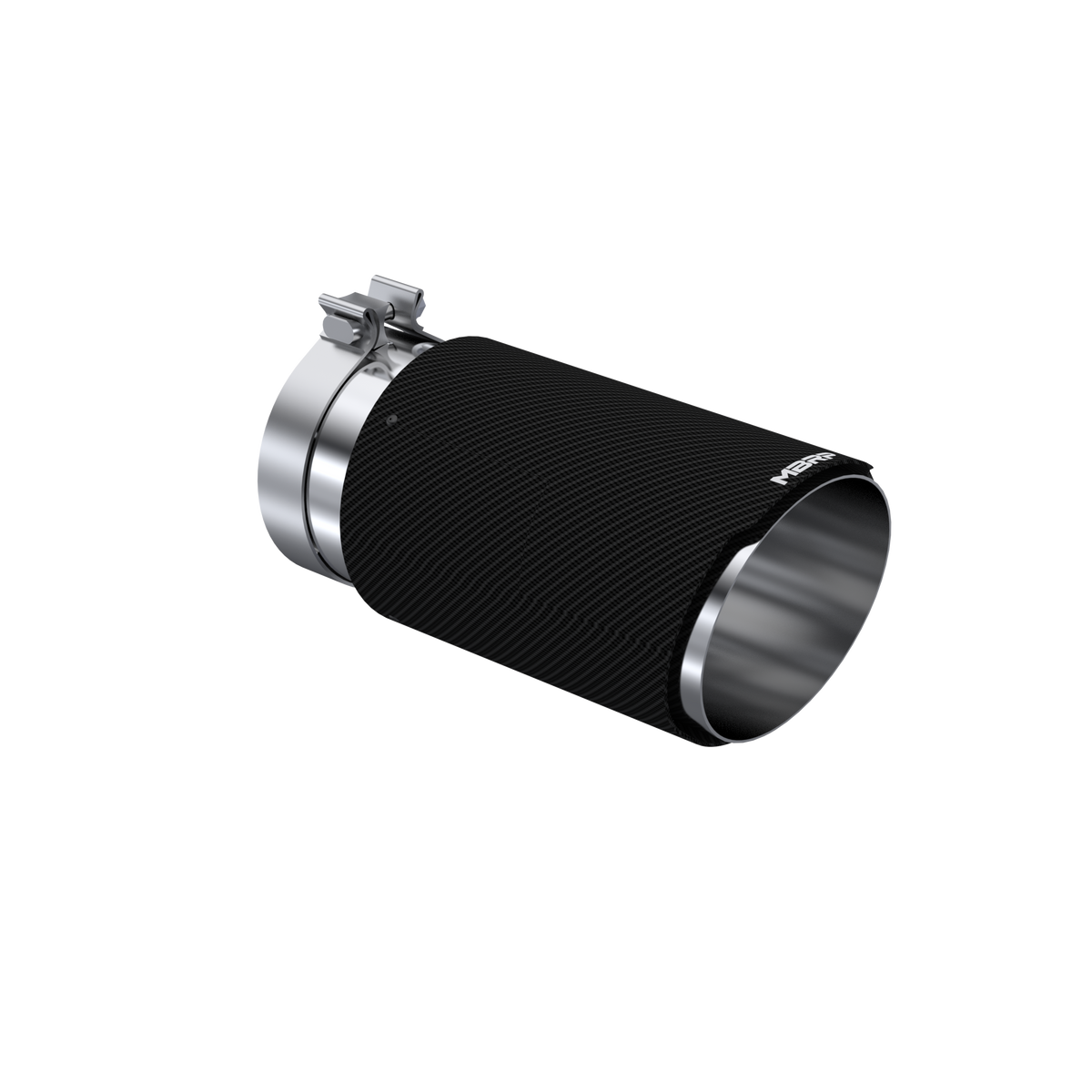 MBRP T5075CF - Carbon Fiber - Diesel Exhaust Tip - 5" Inlet - 6" OD product image