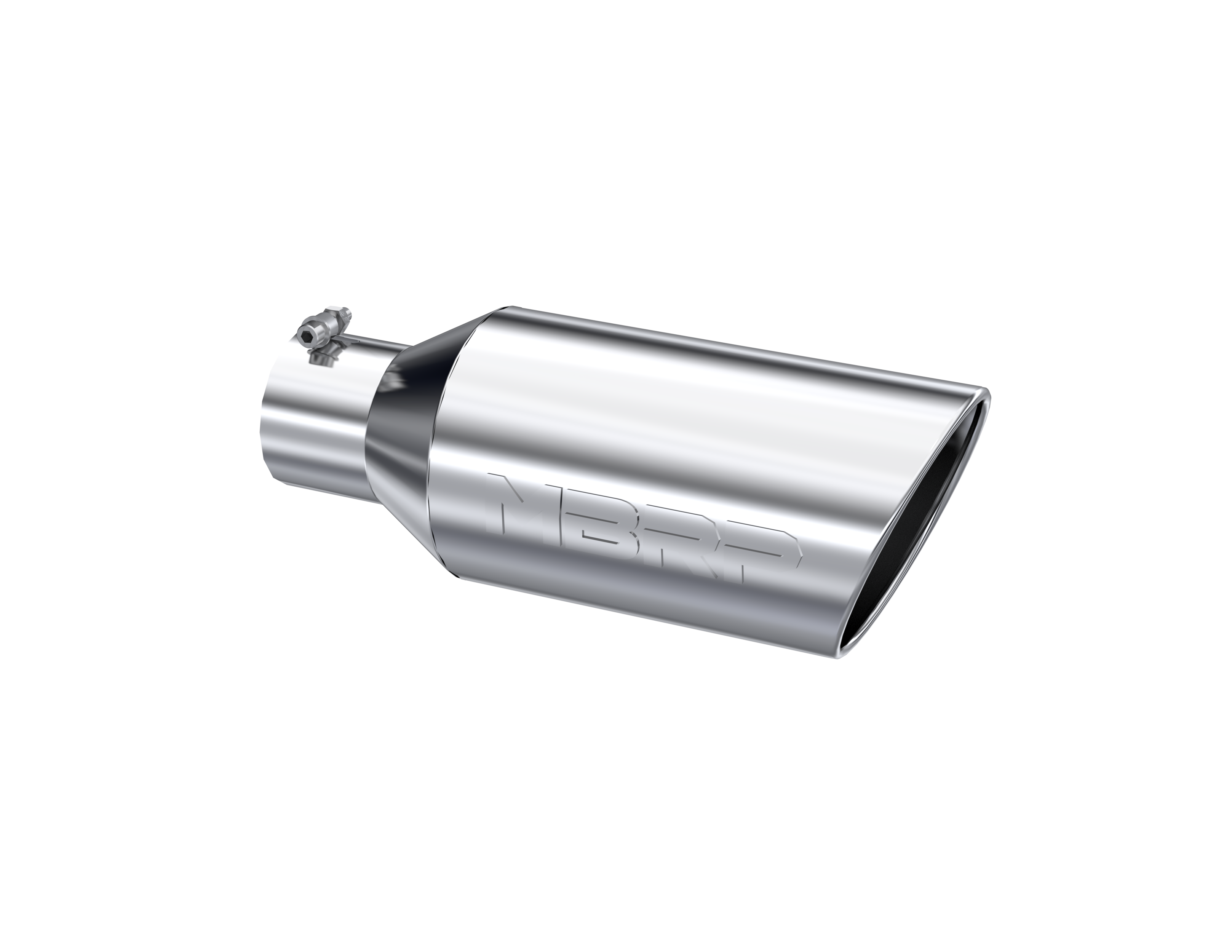 MBRP T5126 - T304 Stainless Steel - Diesel Exhaust Tip - 4" Inlet - 7" OD - Armor Pro product image